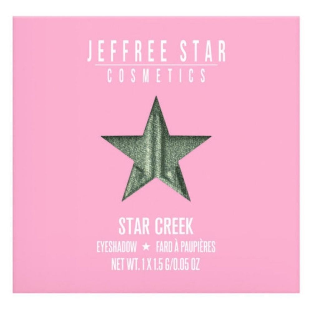 Jeffree Star Cosmetics Khaki Green Metallic Eyeshadow Refill in Star Creek